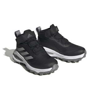 adidas Laufschuhe Fortarun (Freizeit, All Terrain, Cloudfoam, Klett) schwarz Kinder